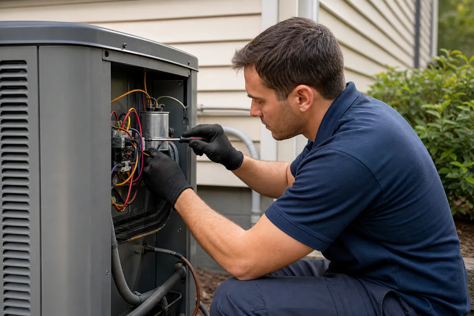 Fast help for failing AC capacitors
