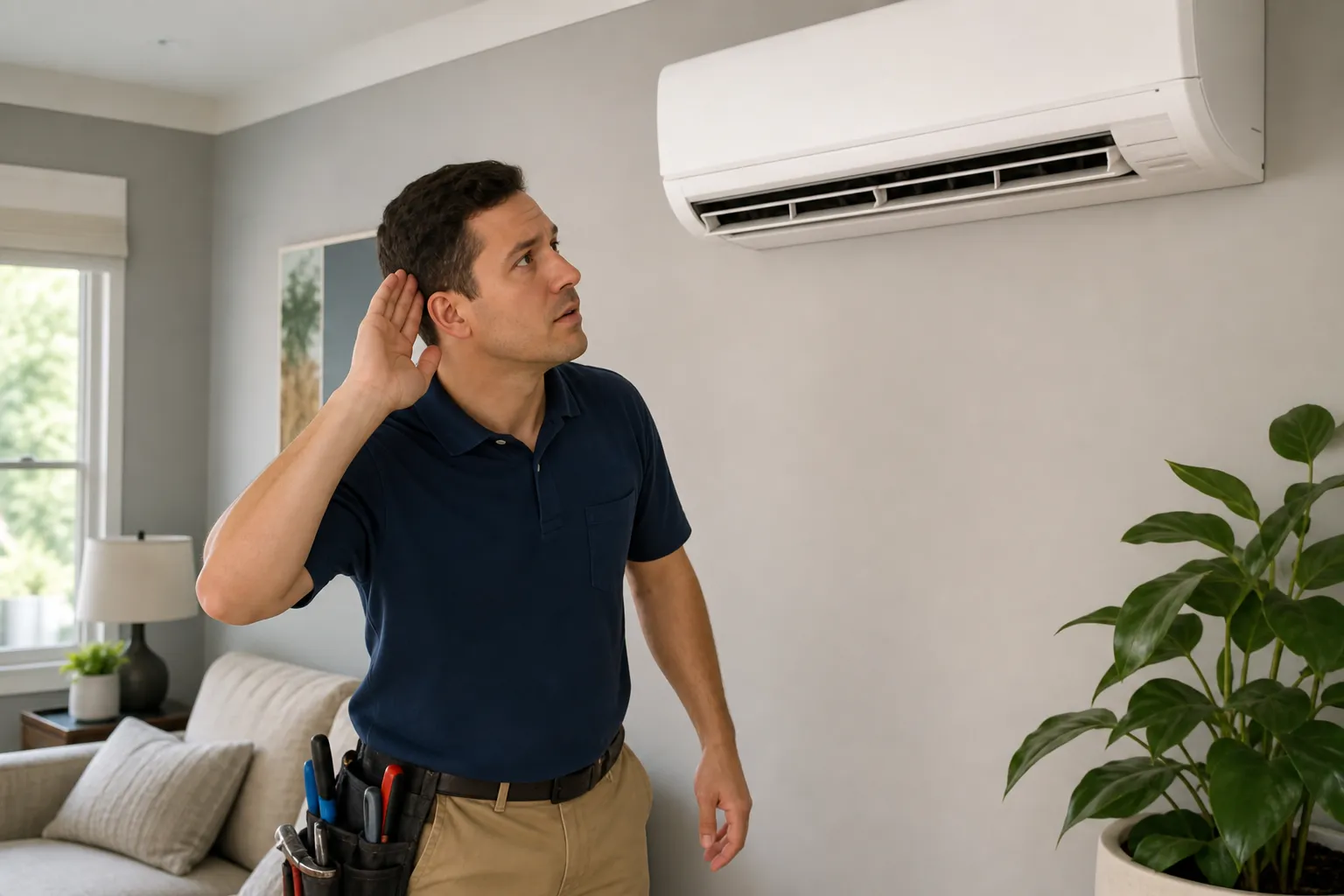 Indoor unit making noise