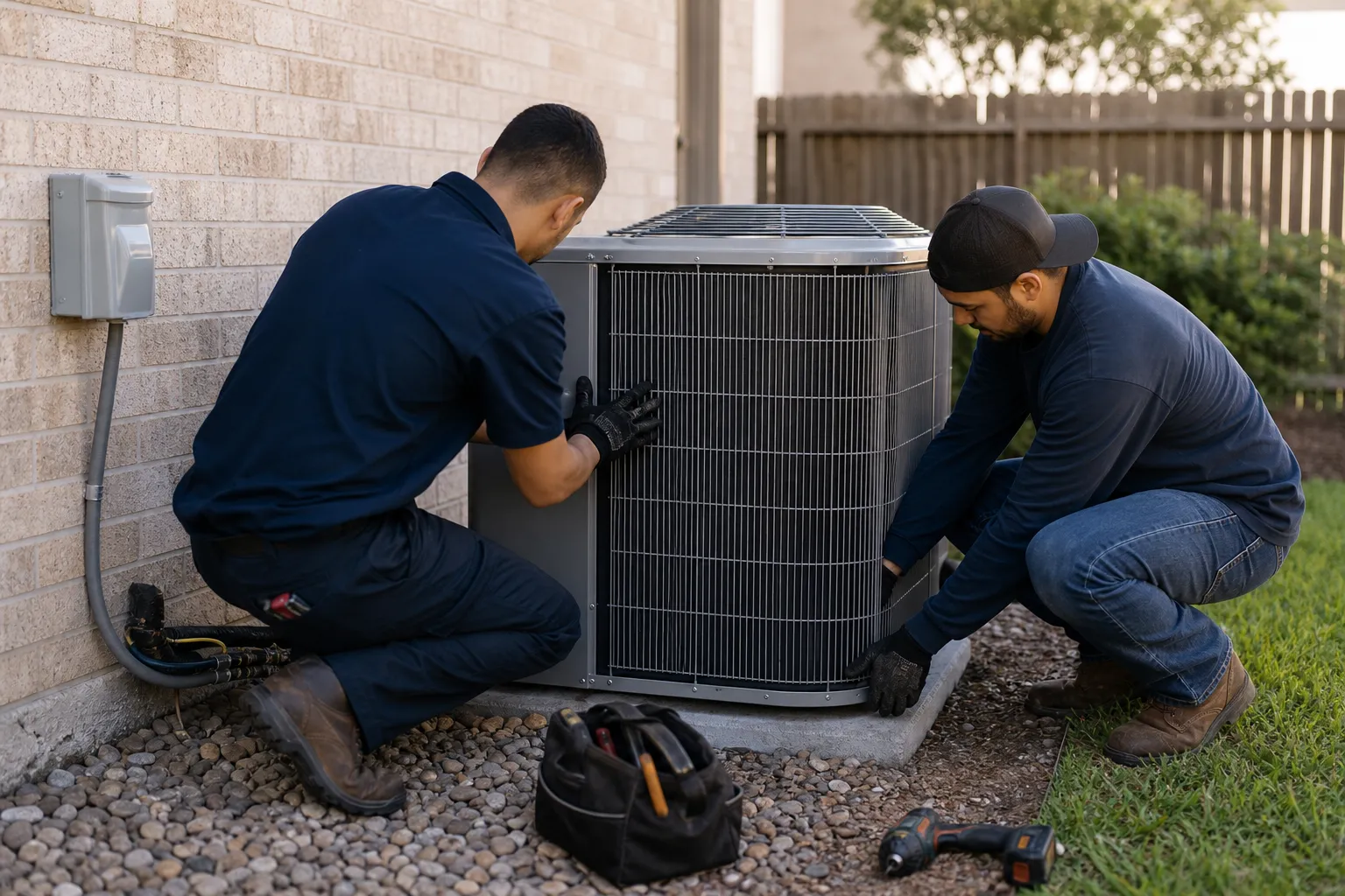 Goodman AC installation help