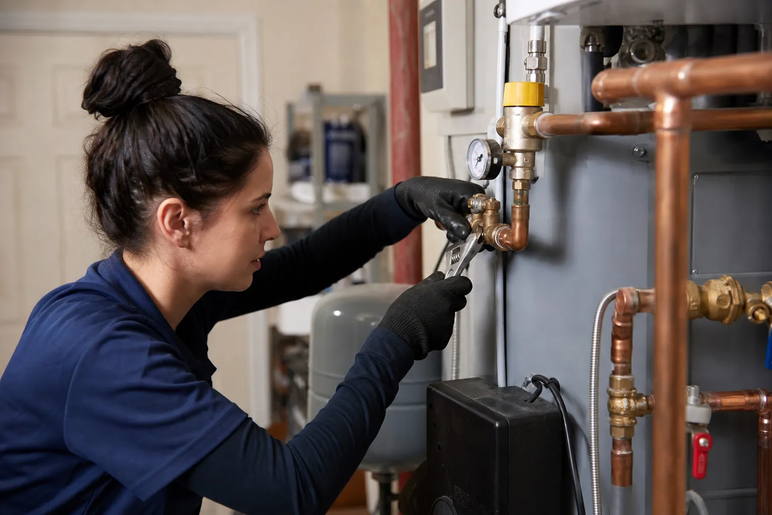 Pressure valve replacement