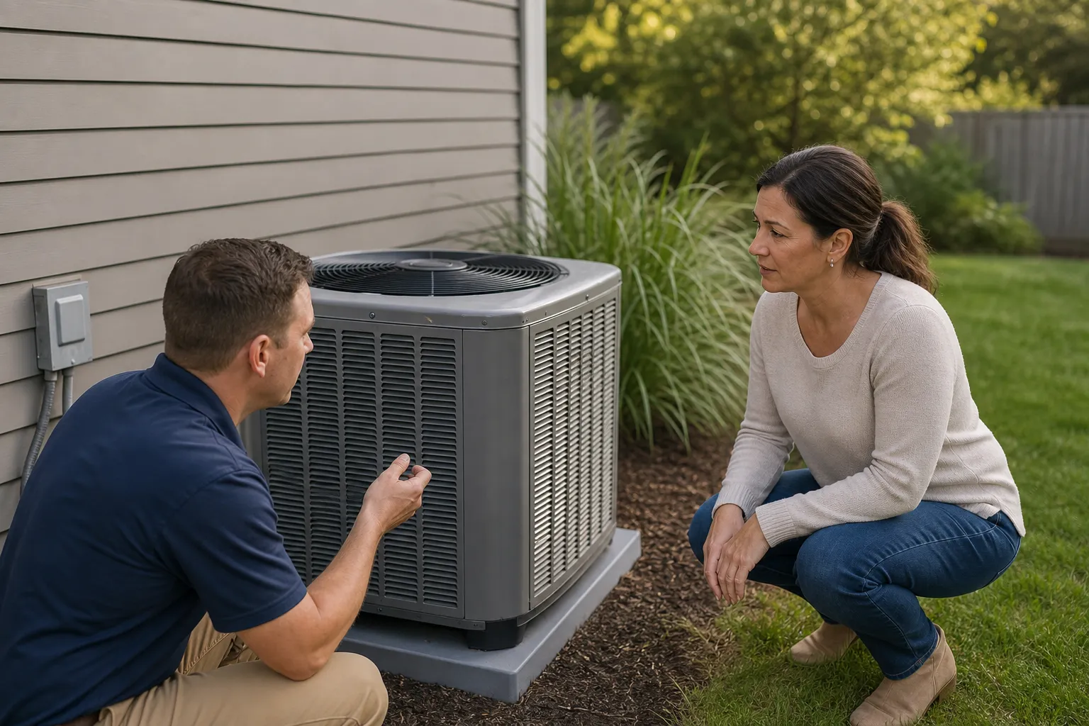 Replace a failing heat pump