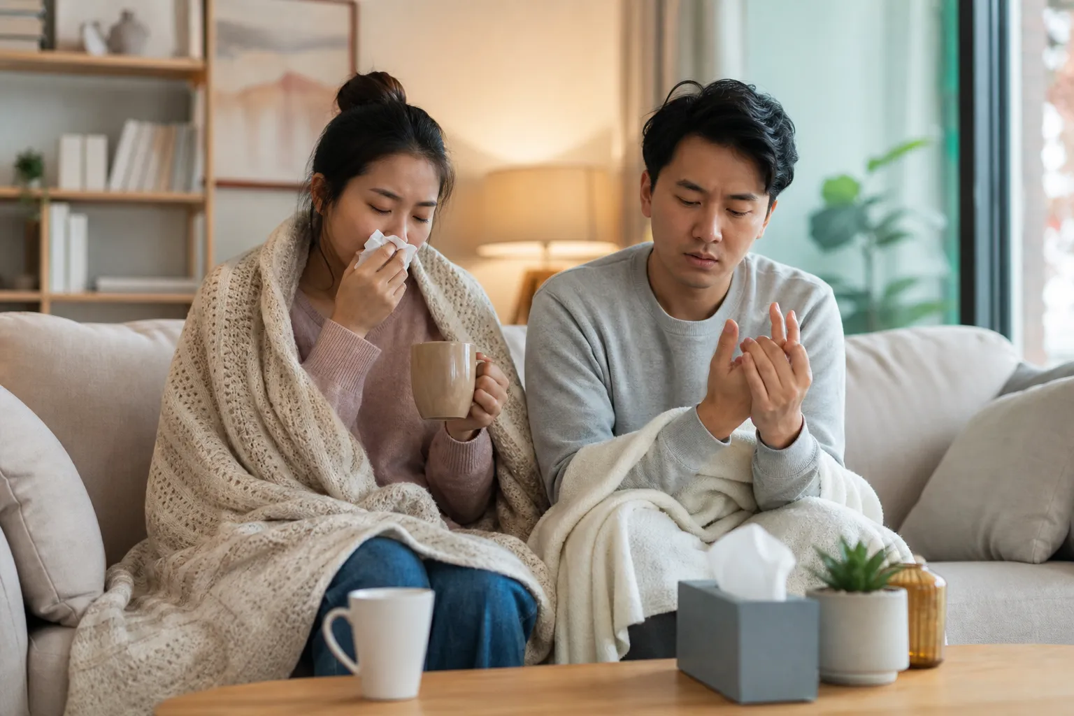Relief for dry air at home