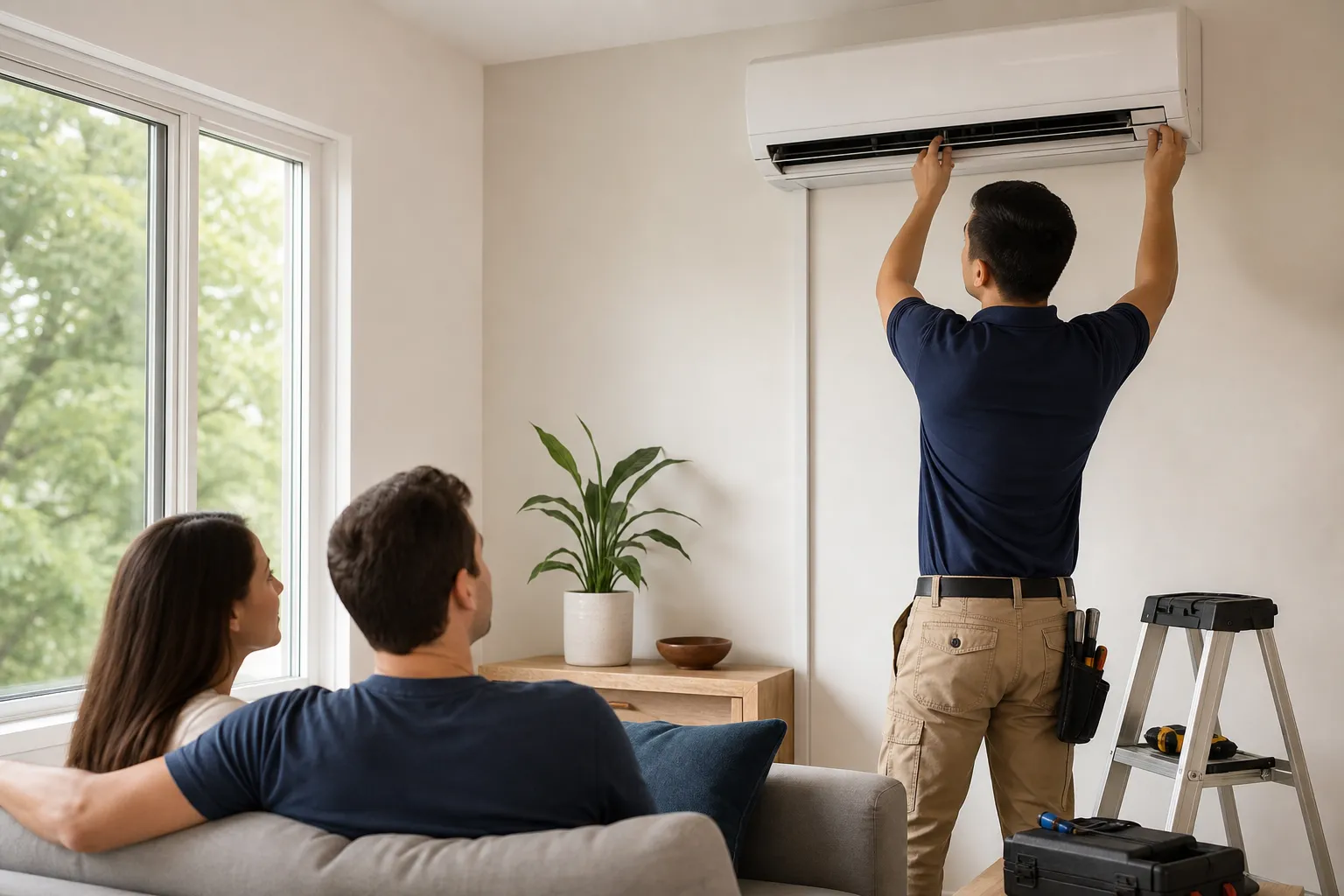 Mini-split installation