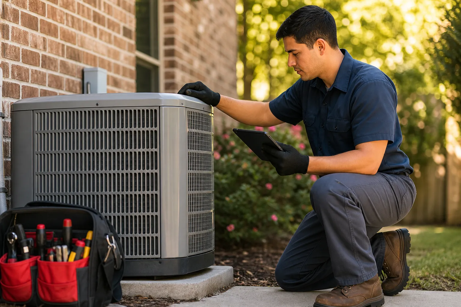 Seasonal HVAC inspection