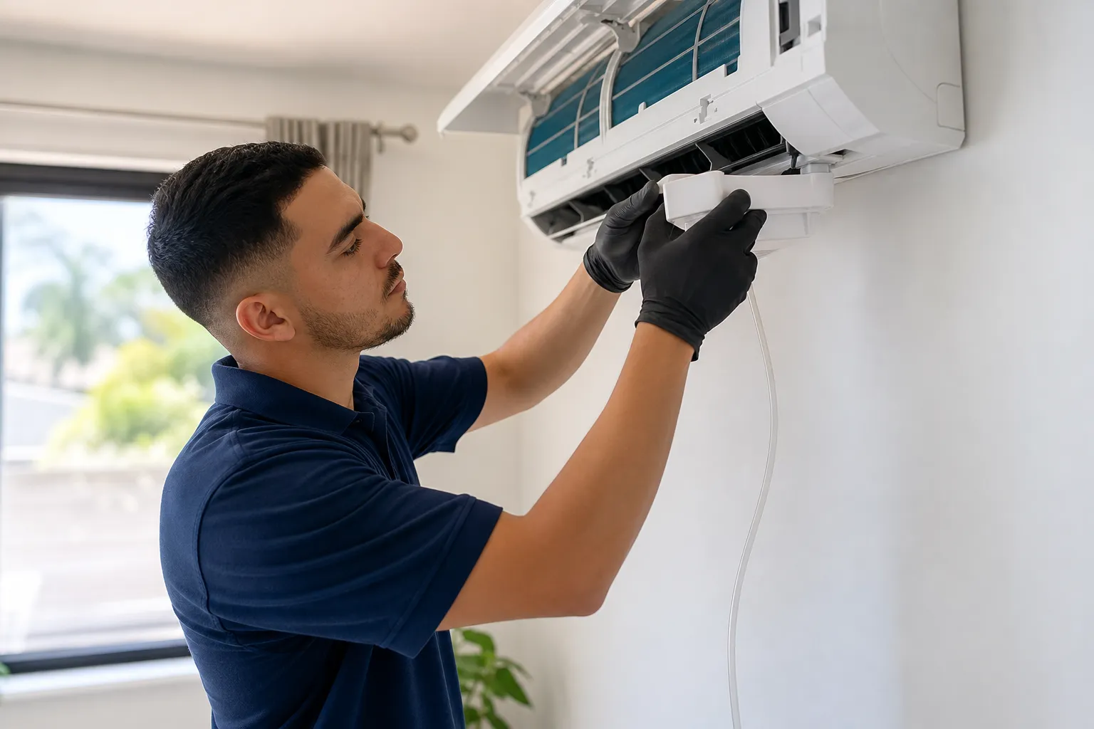 Stop mini-split drain problems