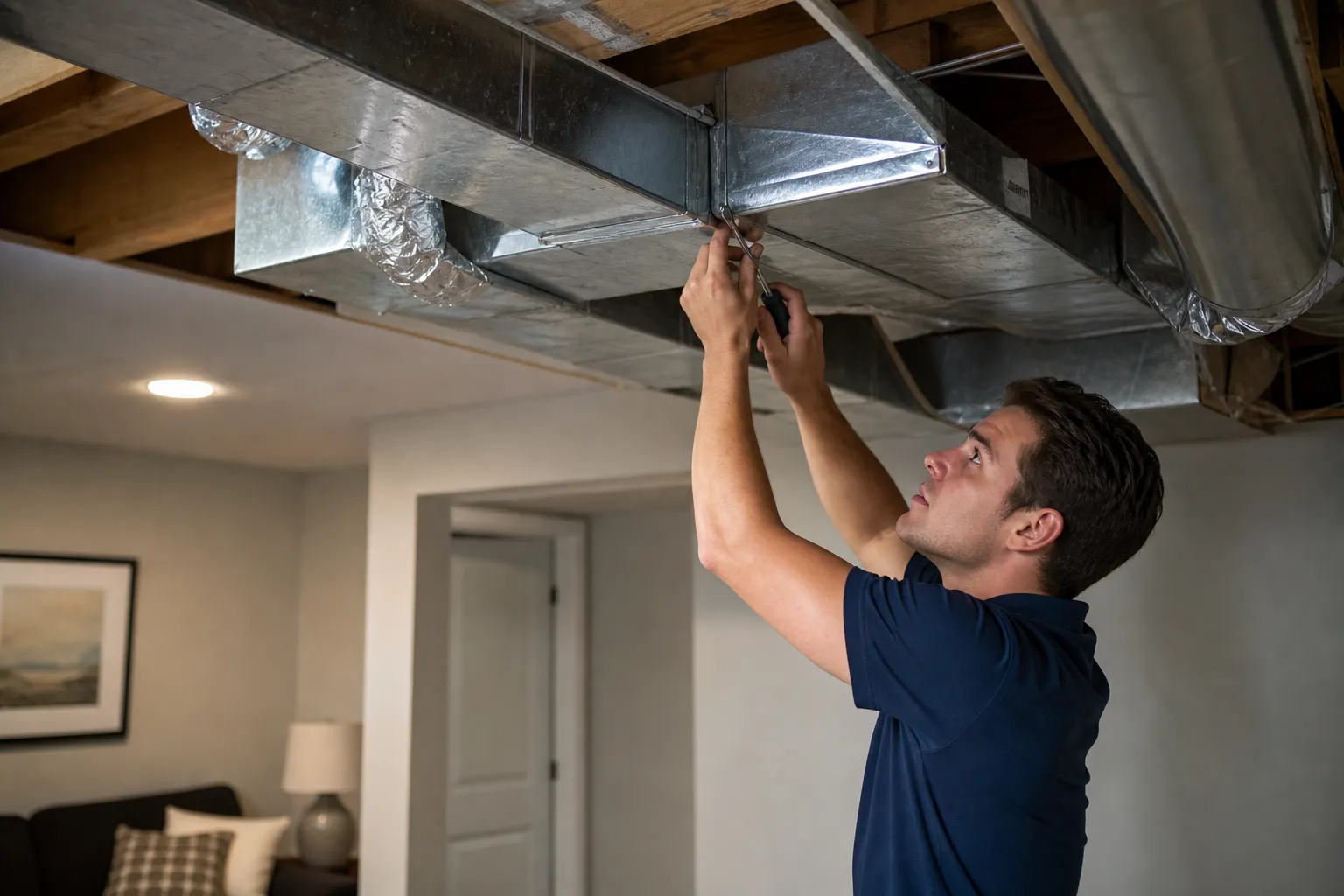 Air duct repair