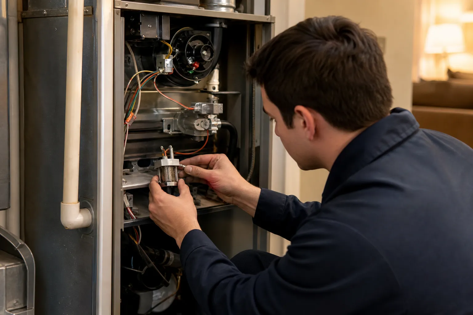 Restore heat with igniter replacement