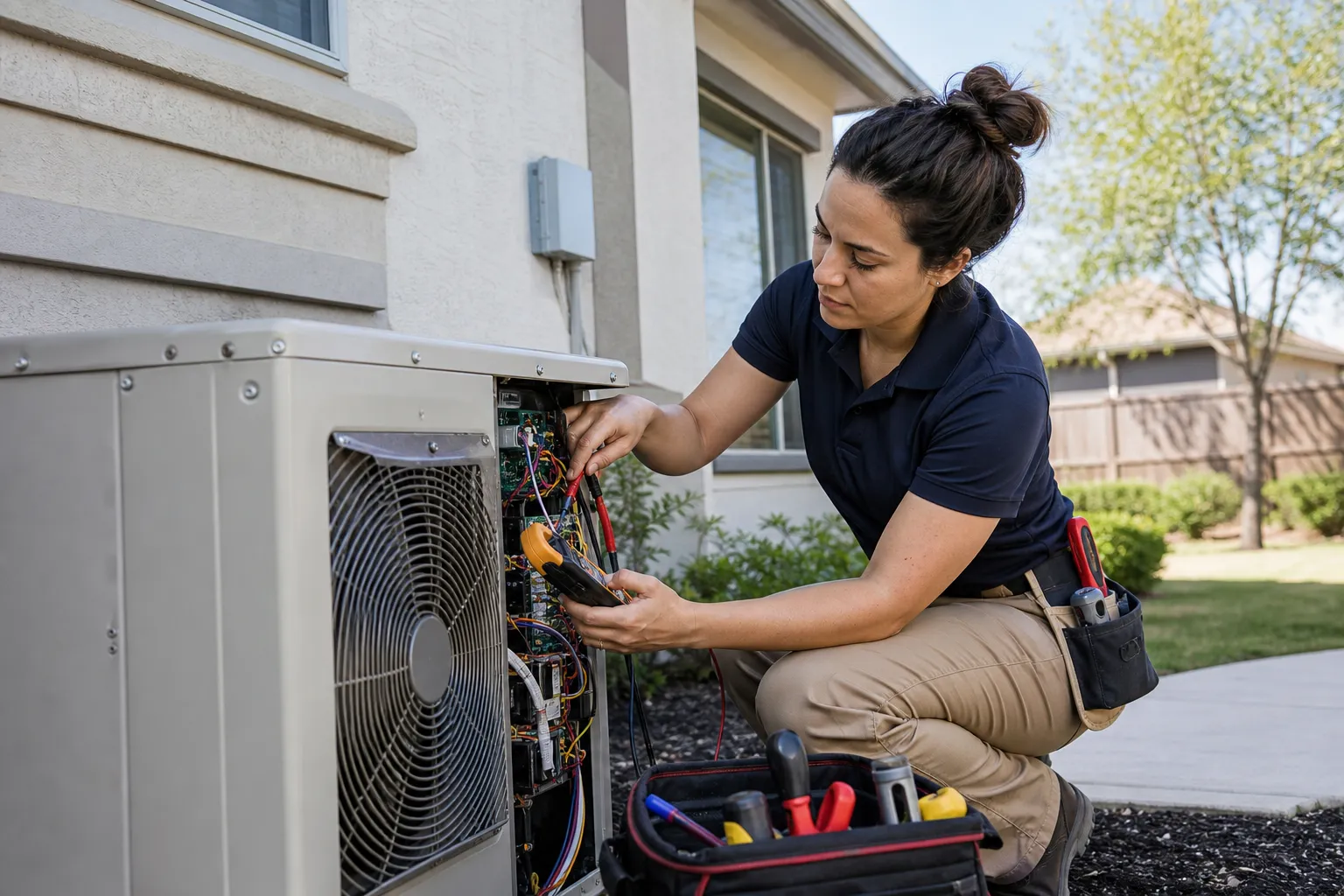 Heat pump maintenance
