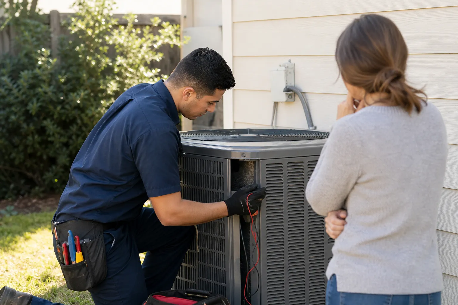 Air conditioning repair