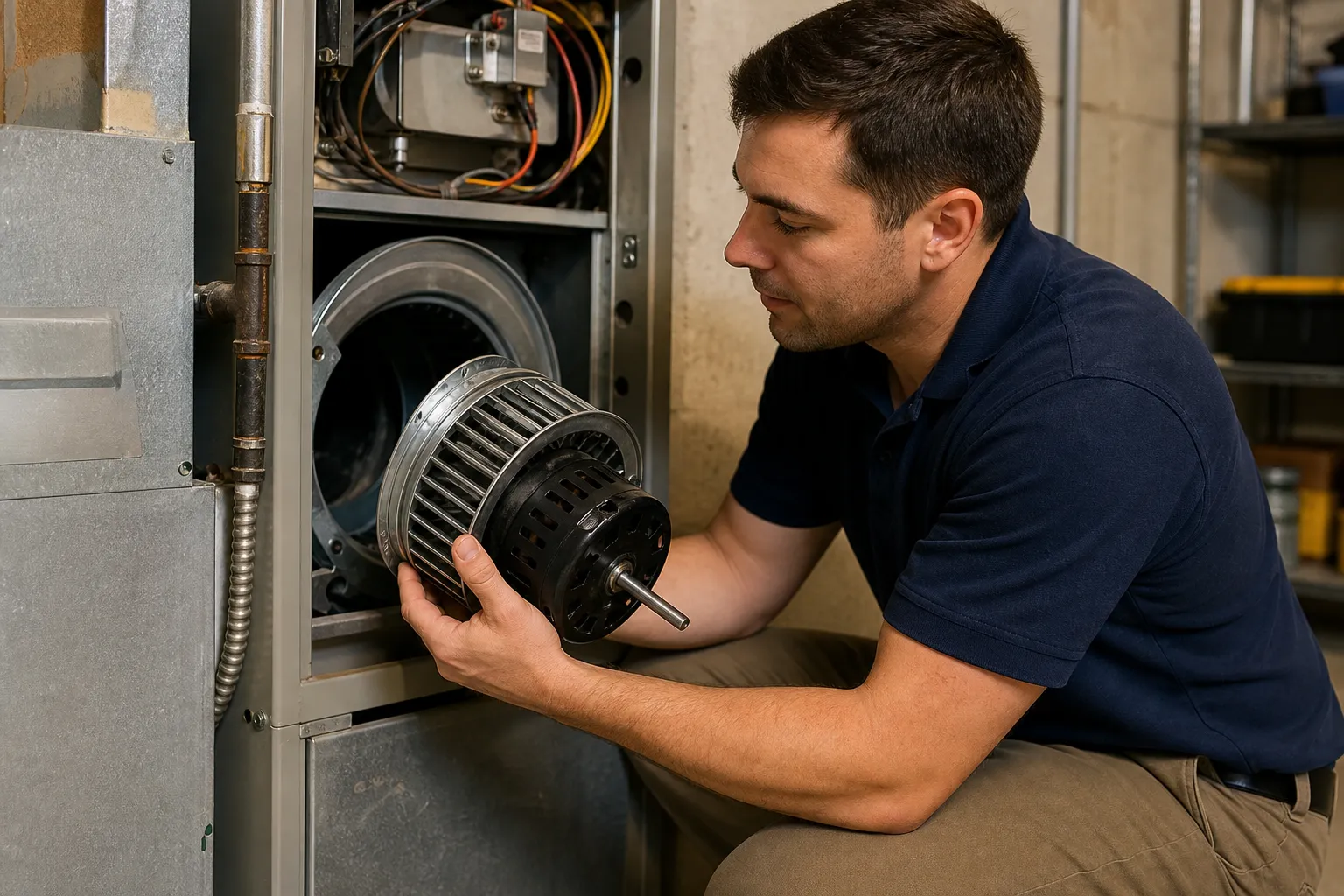 Restore airflow with blower motor replacement