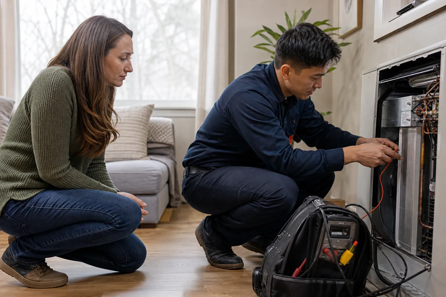 When your heat pump stops warming your home