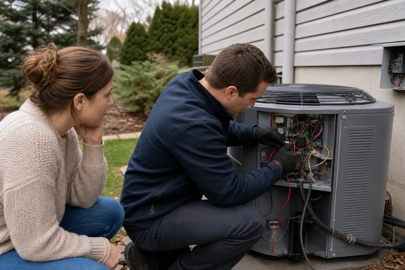 Fixing heat pump defrost control problems
