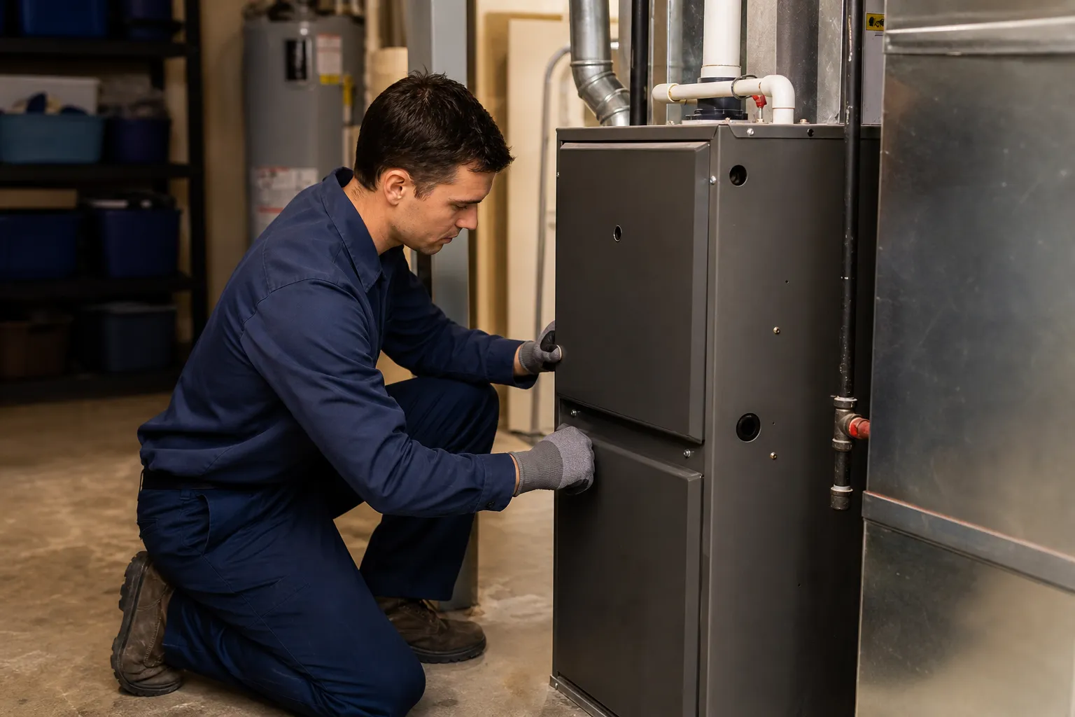 Furnace installation