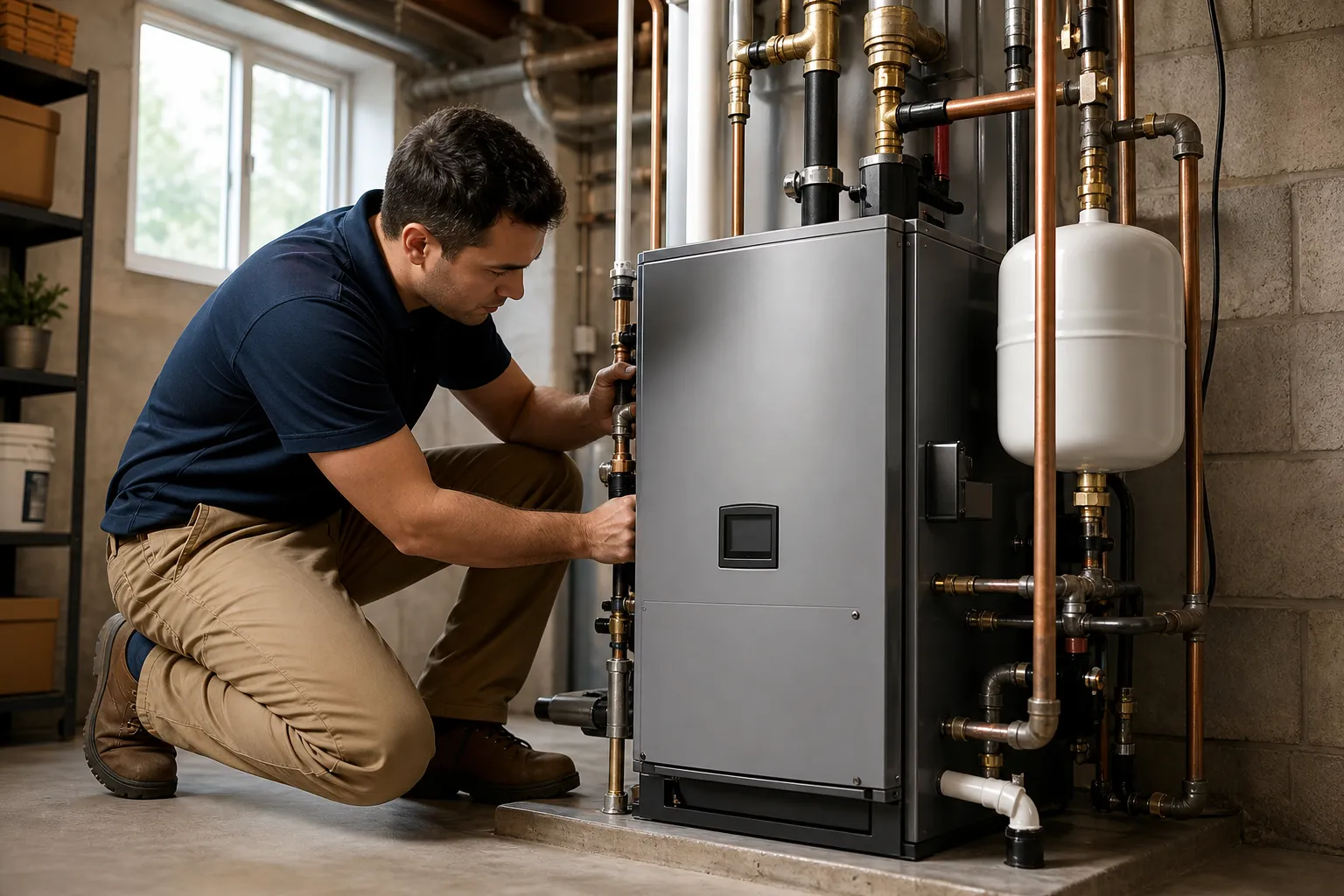 Boiler installation