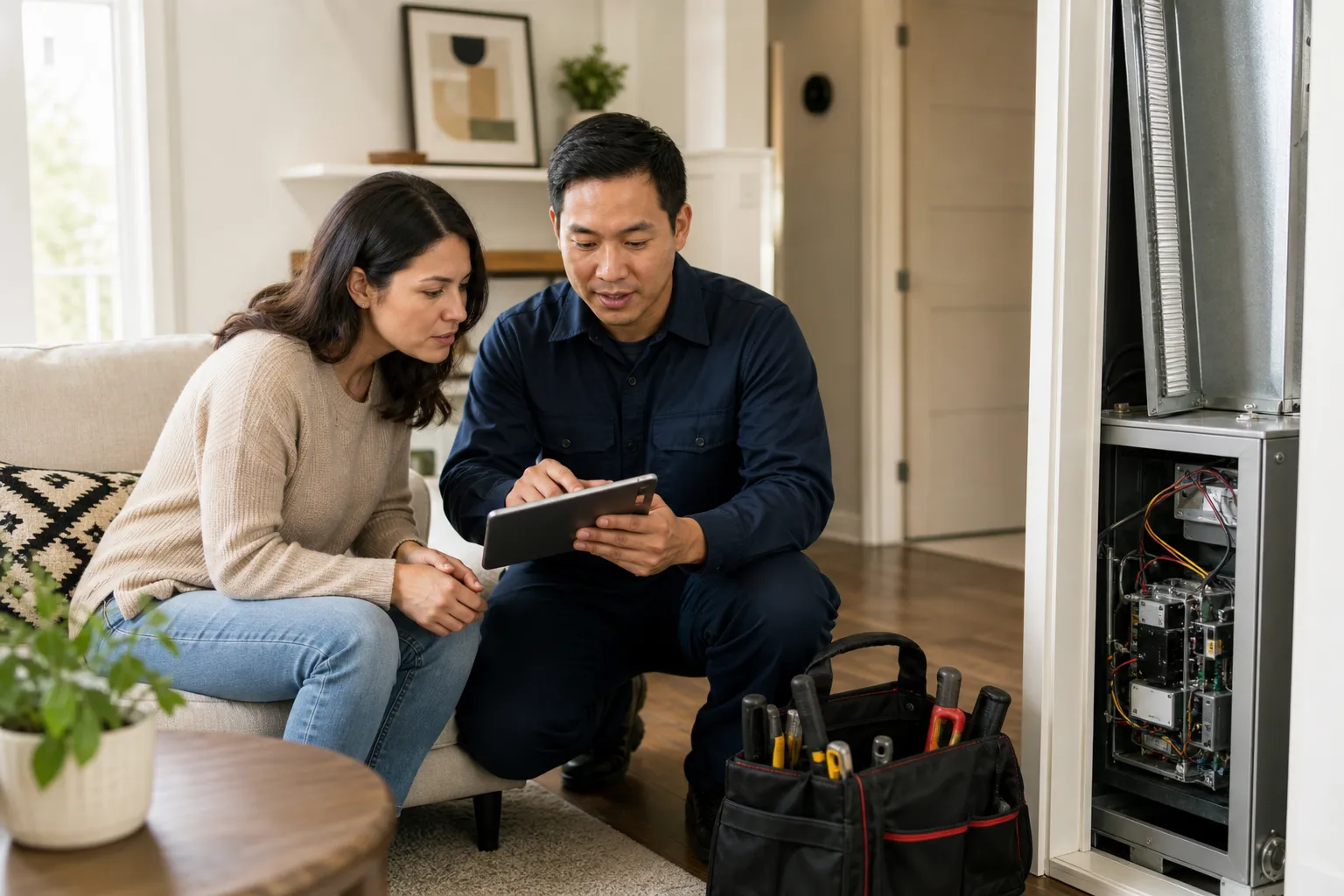 Help when comfort problems disrupt home