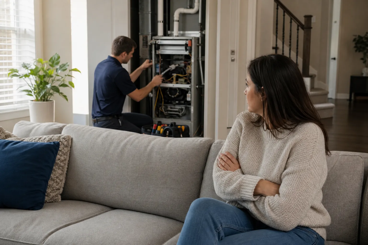 Uneven heating