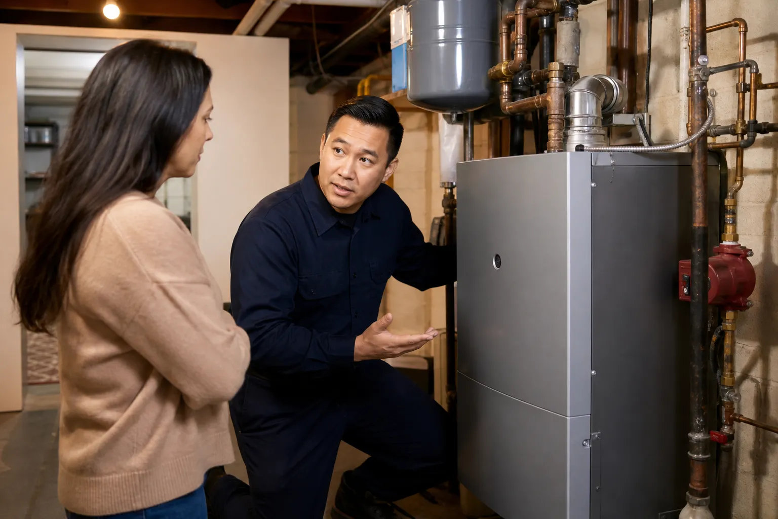 Stop the boiler noise