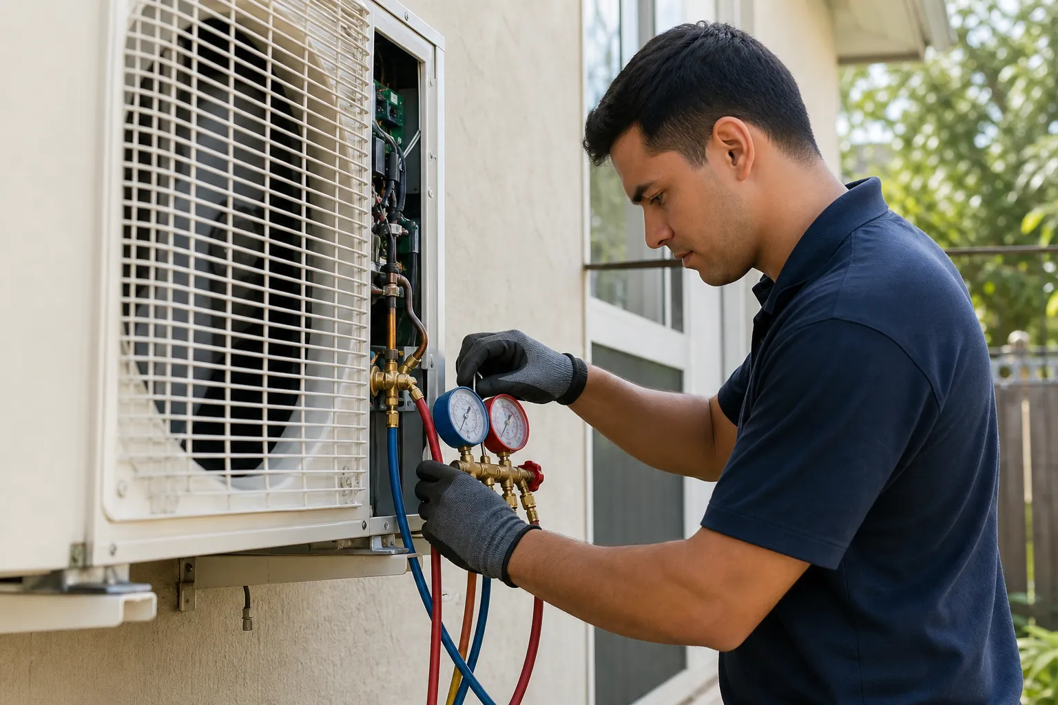Refrigerant leak repair