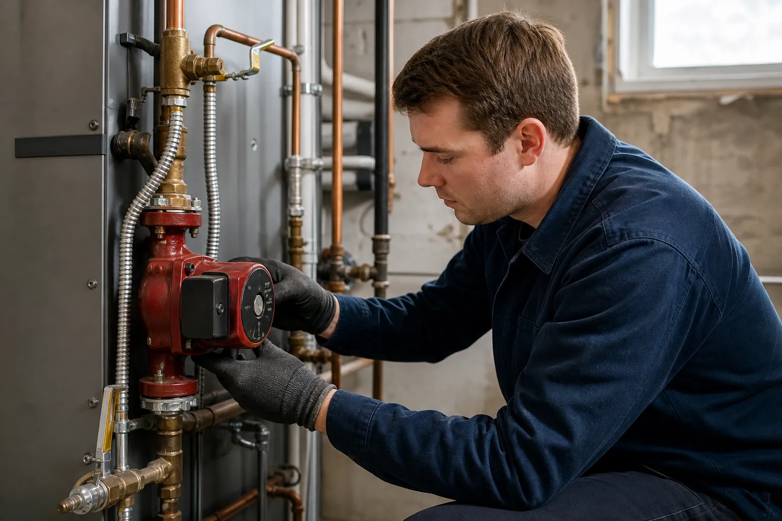 Restore boiler circulation