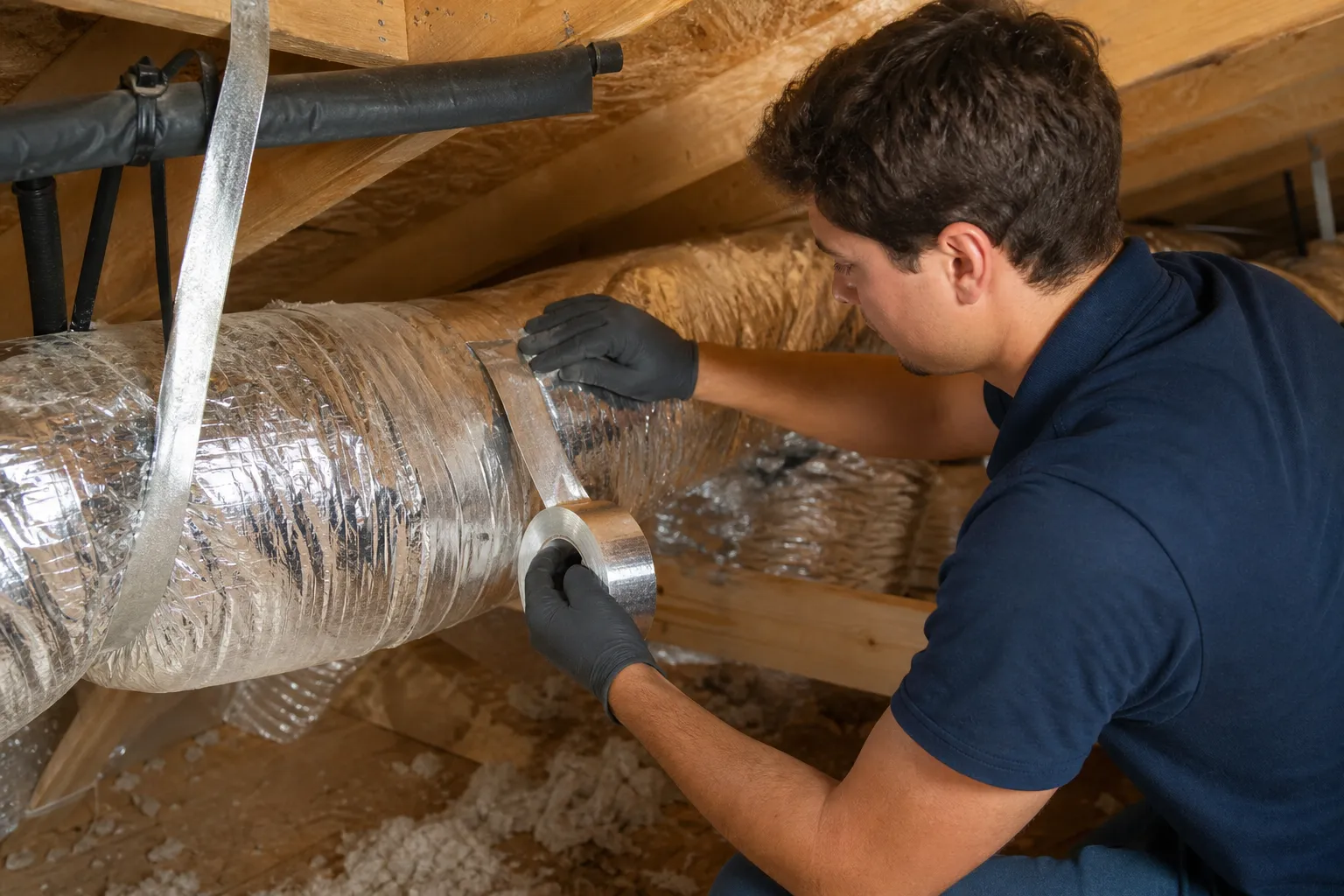 Stop comfort loss from duct leaks