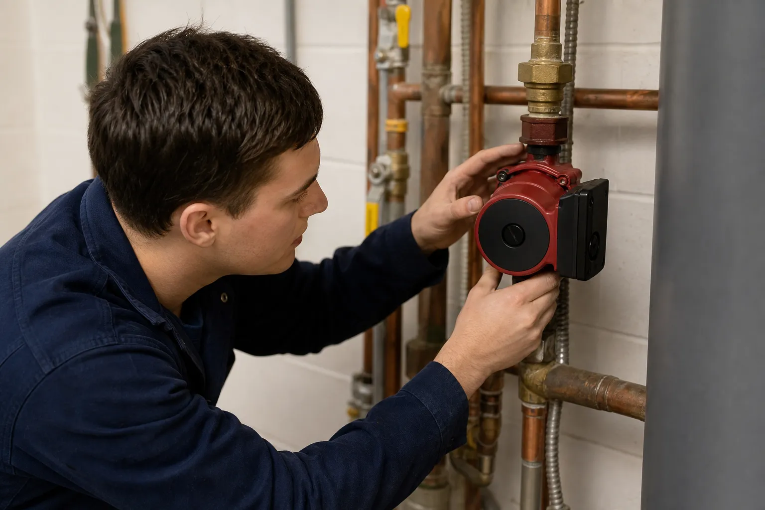 Circulator pump replacement